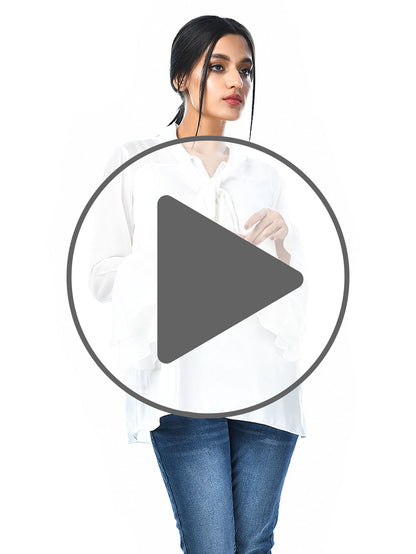 Limelight - Silk Tie knot Classic Top