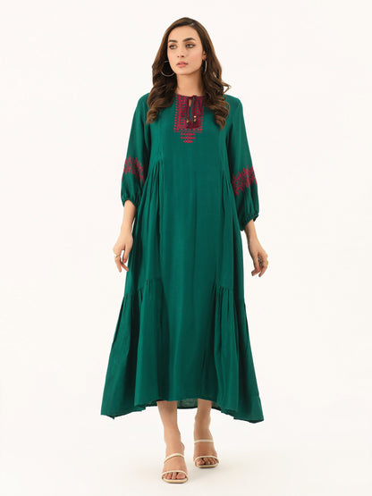 Limelight - Embroidered Lawn Dress