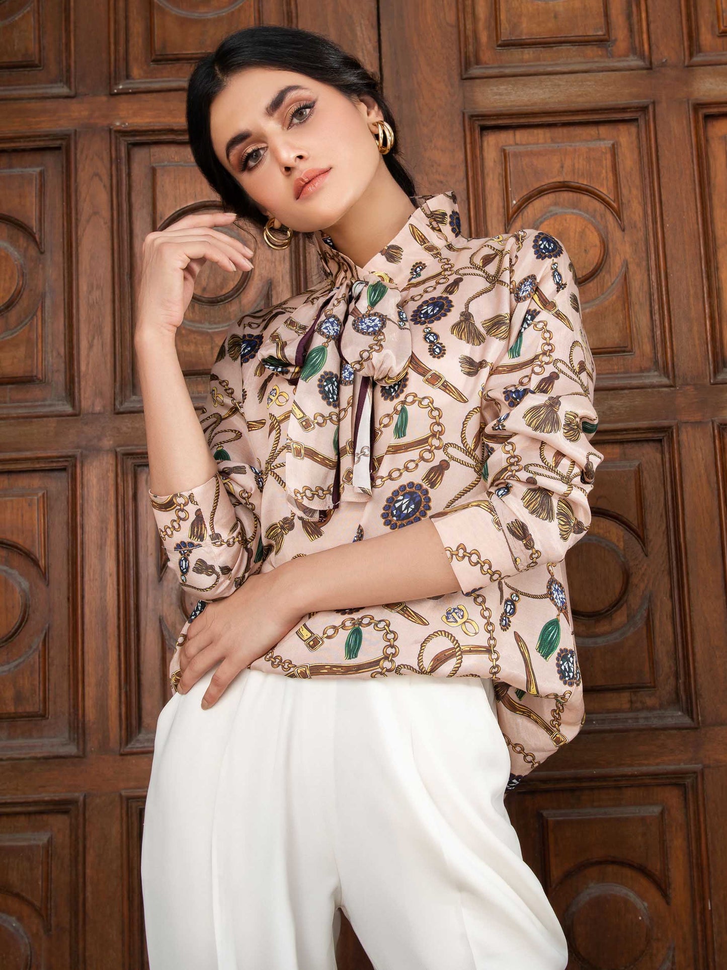 Limelight - Printed Silk Shirt