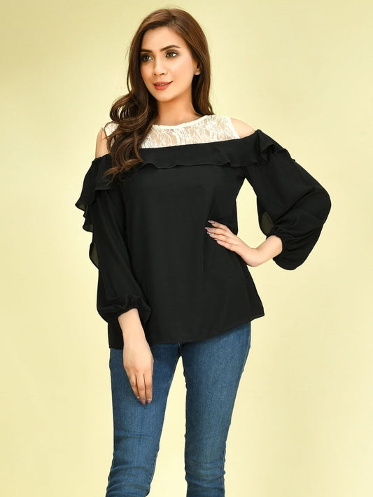 Limelight - Cold Shoulder Top