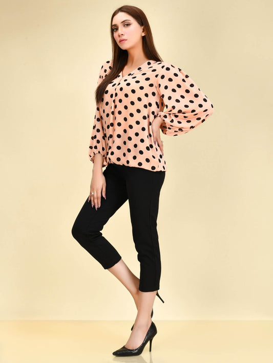 Limelight - Polka Dot Top