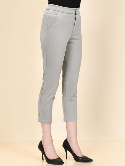 Limelight - Narrow Pants - Light Grey