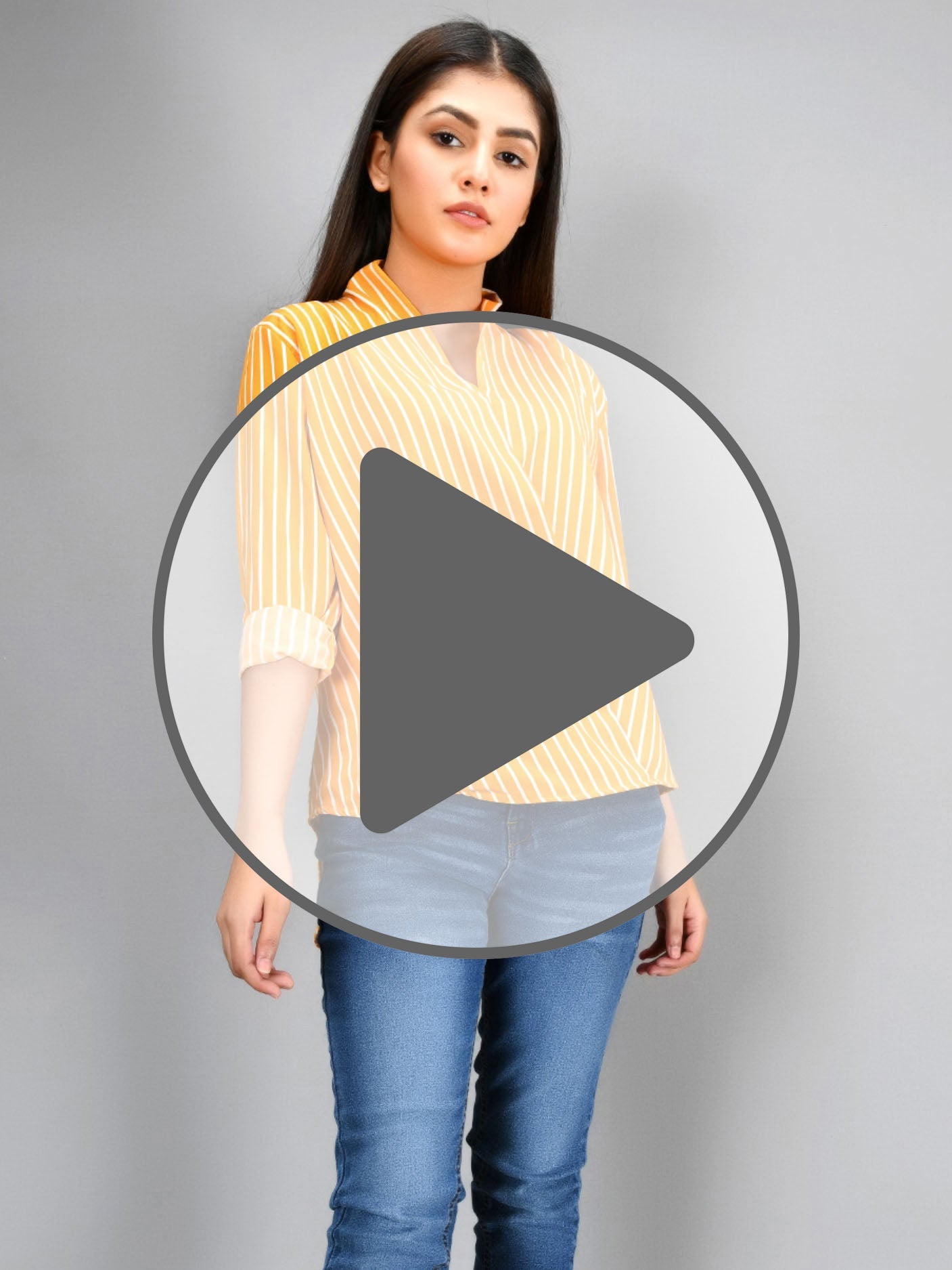 Limelight - Striped Shirt - Yellow