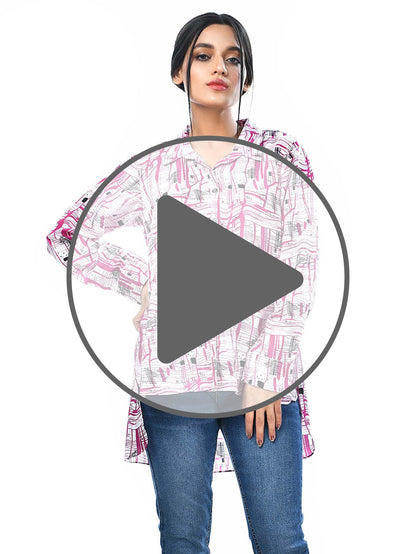 Limelight - Silk Printed Top