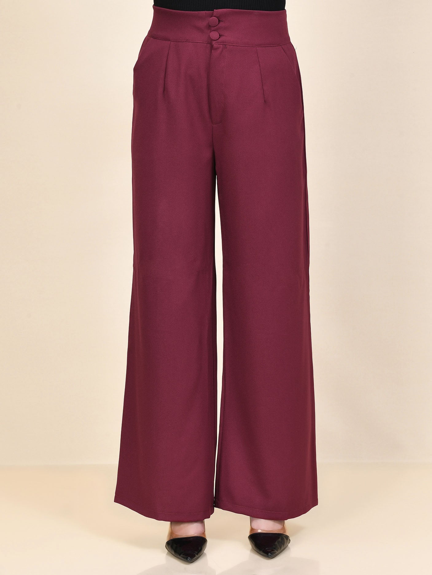 Limelight - Wide Grip Pants - Maroon