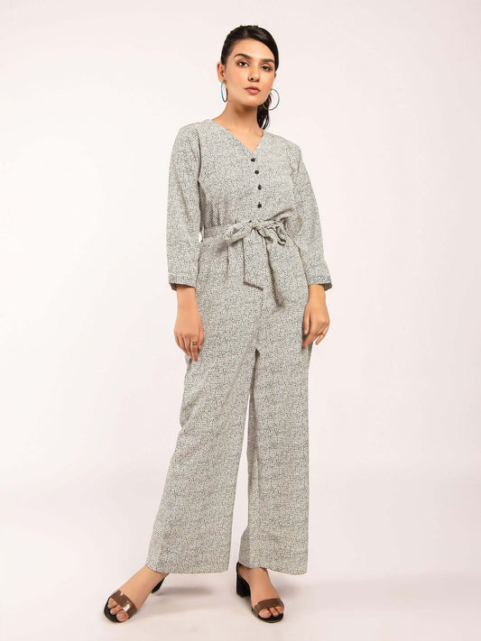 Limelight - Printed Crepe Jumpsuit