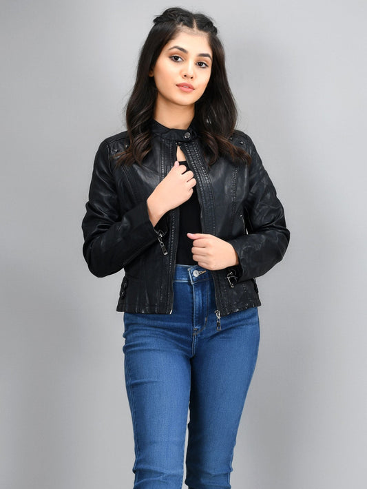 Limelight - Iconic Leather Jacket - Black