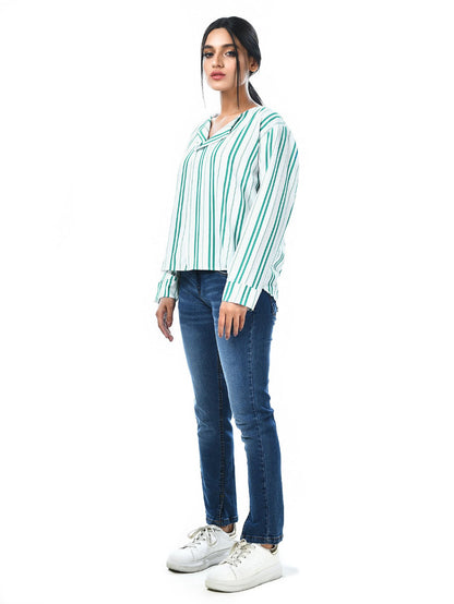 Limelight - Striped Top