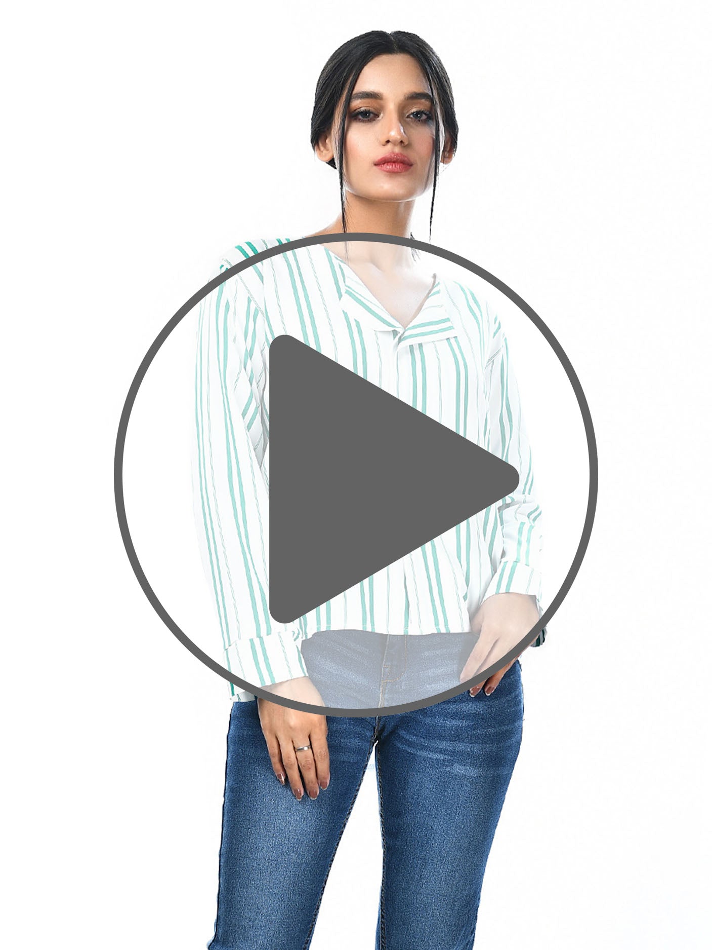 Limelight - Striped Top