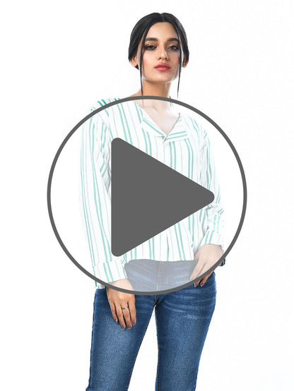 Limelight - Striped Top