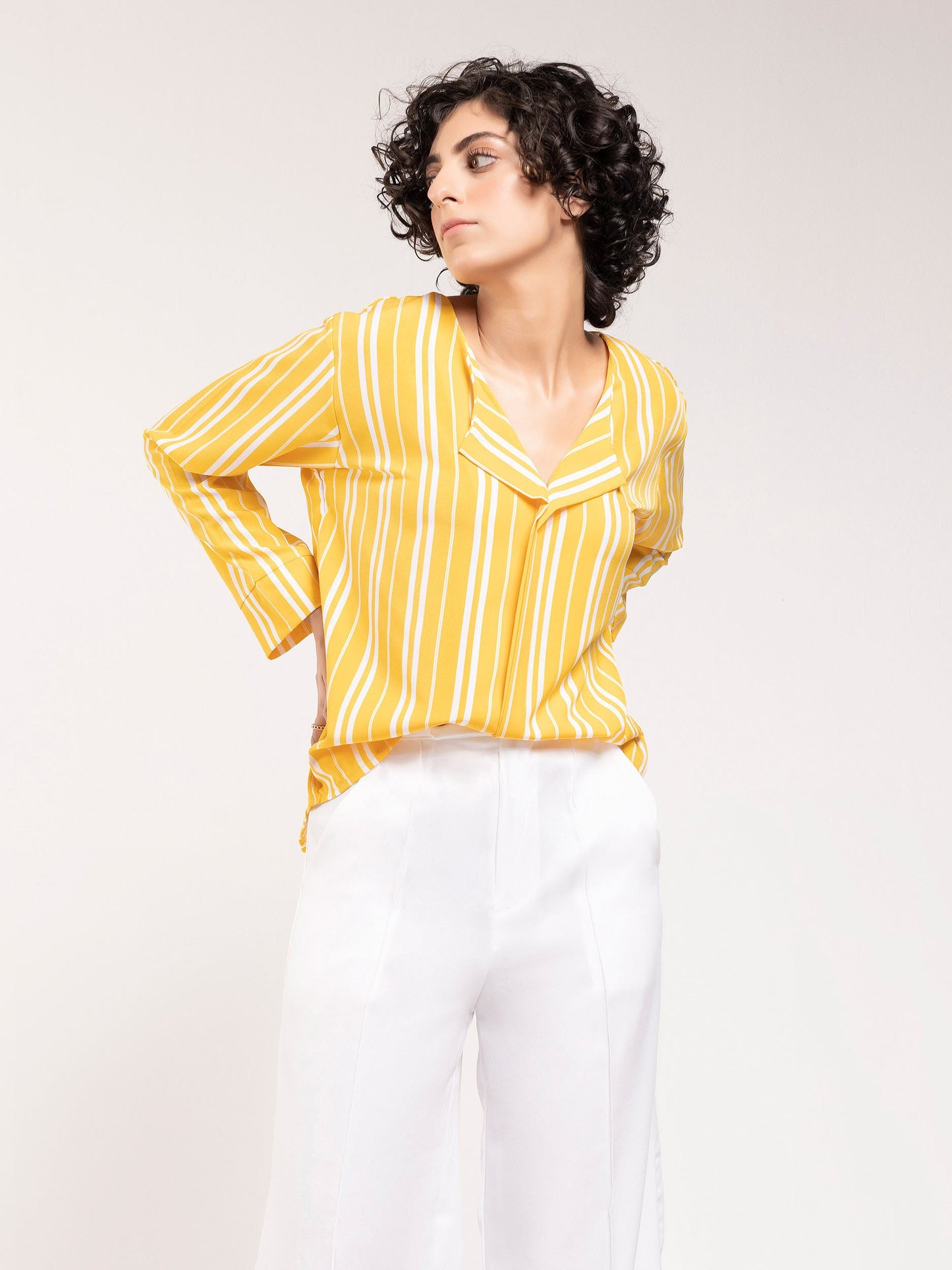 Limelight - Striped Top