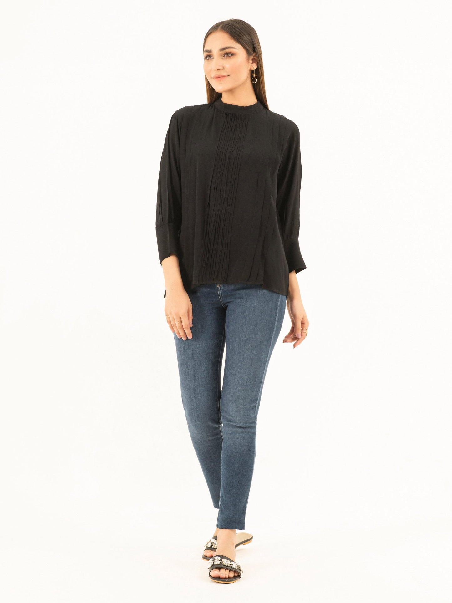 Limelight - Pleated Top