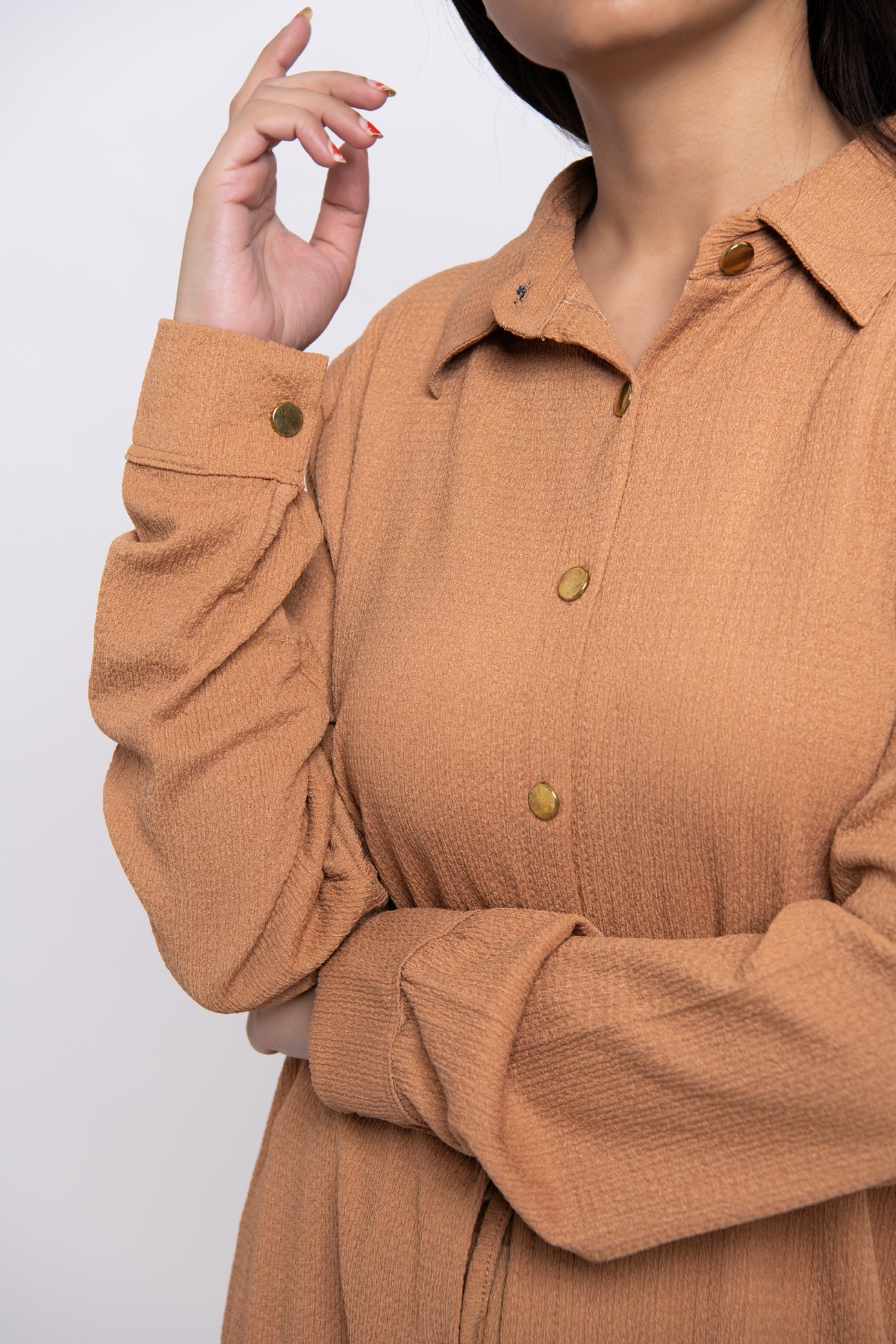 BTW - EMBELLISHED BUTTON DOWN SHIRT WITH TROUSER