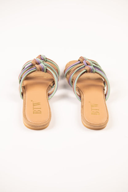 BTW - MULTI COLOR STARPY SANDAL