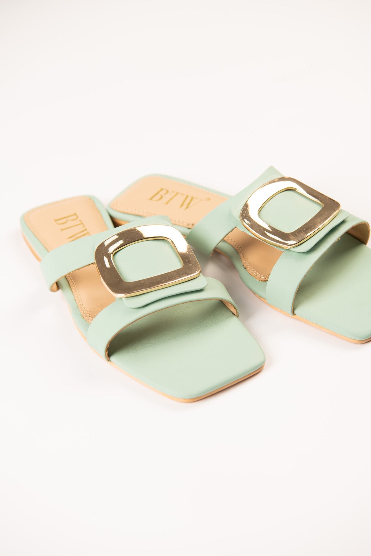 BTW - SQUARE BUCKLE SLIDES