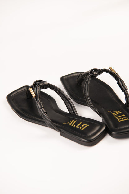 BTW - TOE RING FLATS