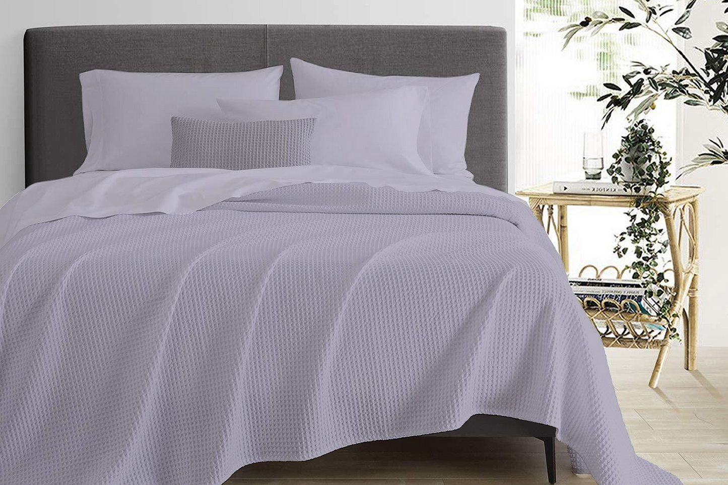 Waffle Blanket 02 - Lilac