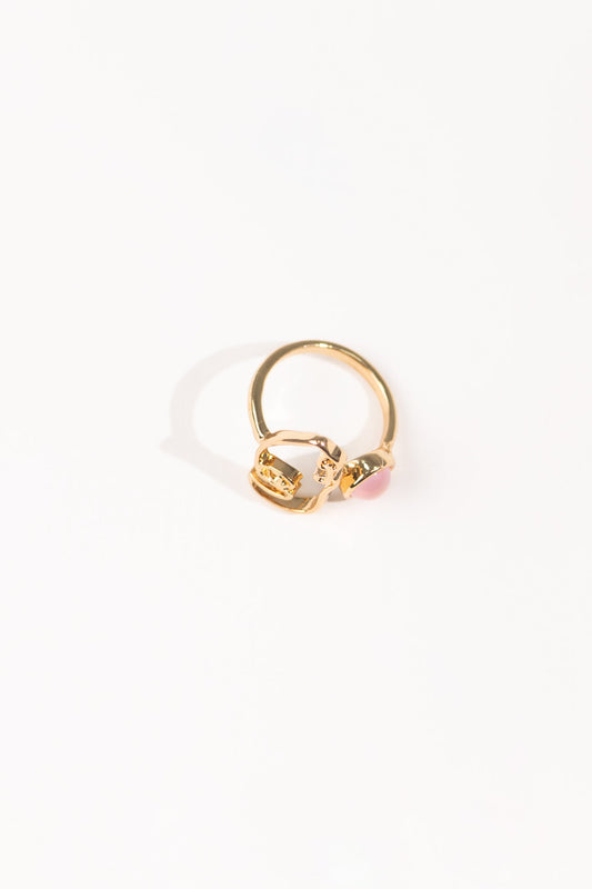 BTW - METALLIC FACE SHAPE RING