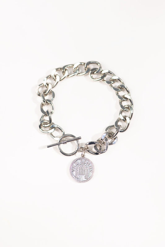 BTW - METALLIC COIN BRACELET