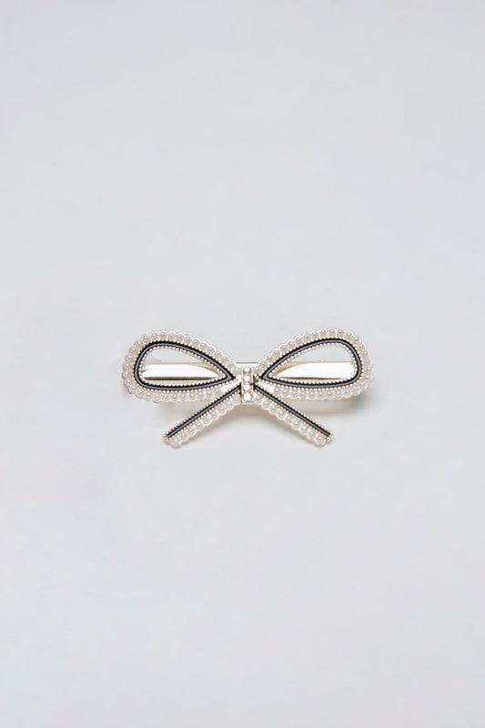 BTW - PEARL BOW HAIR PIN