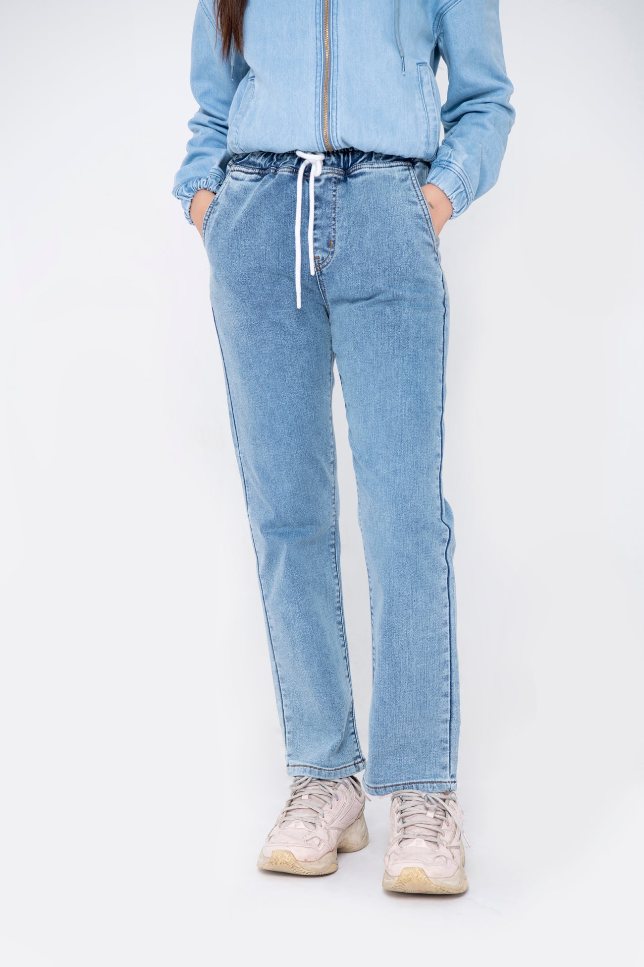 BTW - DENIM JOGGERS