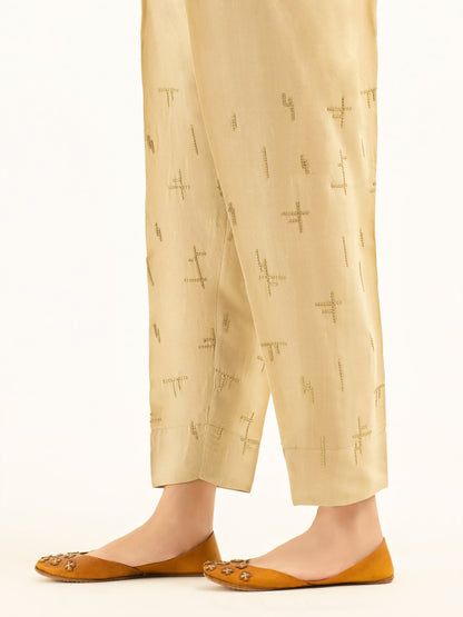 Limelight - Embellished Silk Trousers