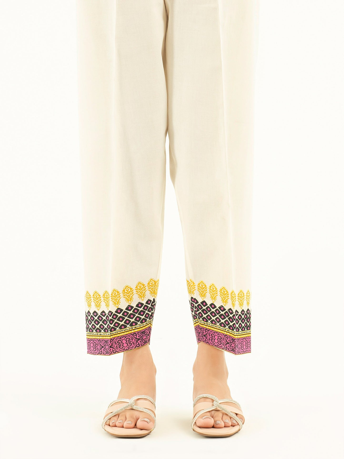 Printed Cambric Trousers