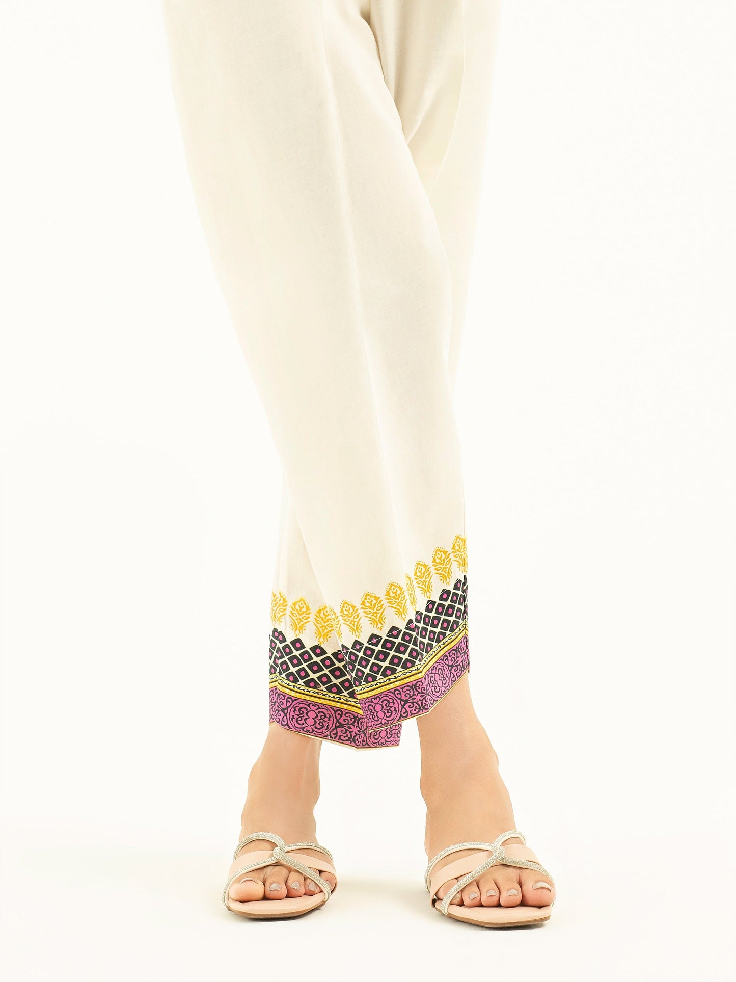 Printed Cambric Trousers