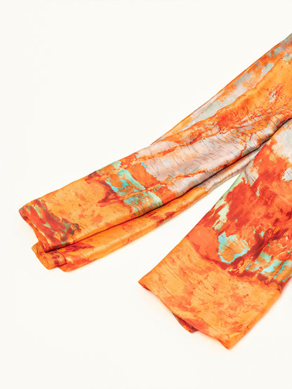 Printed Silk Scarf