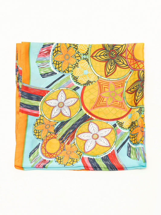 Limelight - Printed Silk Scarf