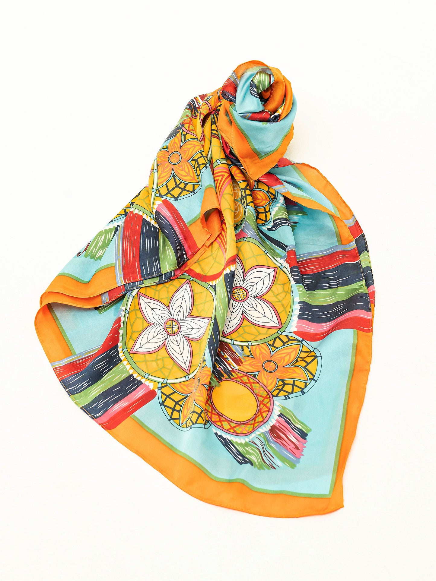 Limelight - Printed Silk Scarf