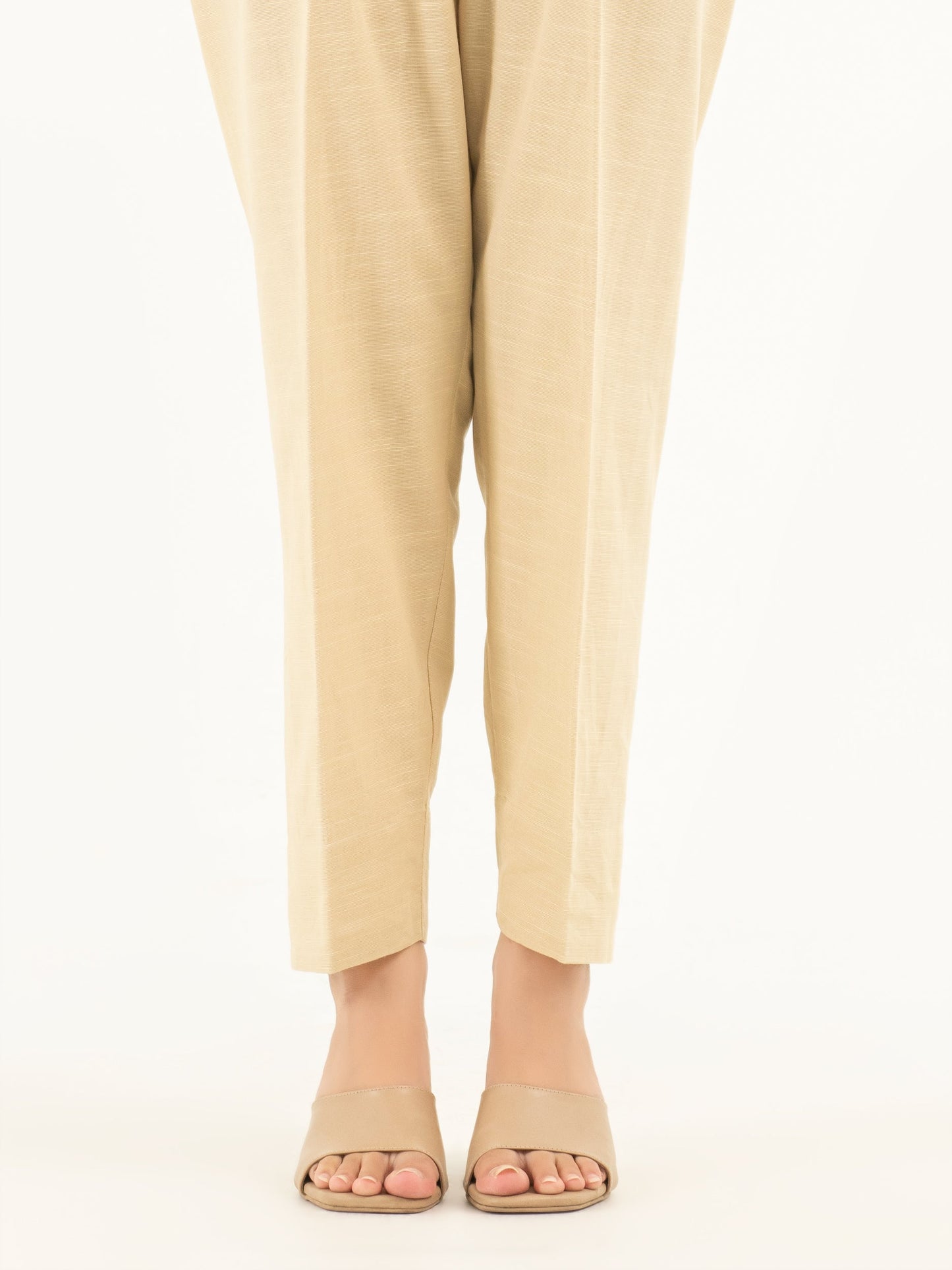 Dyed Khaddar Trousers