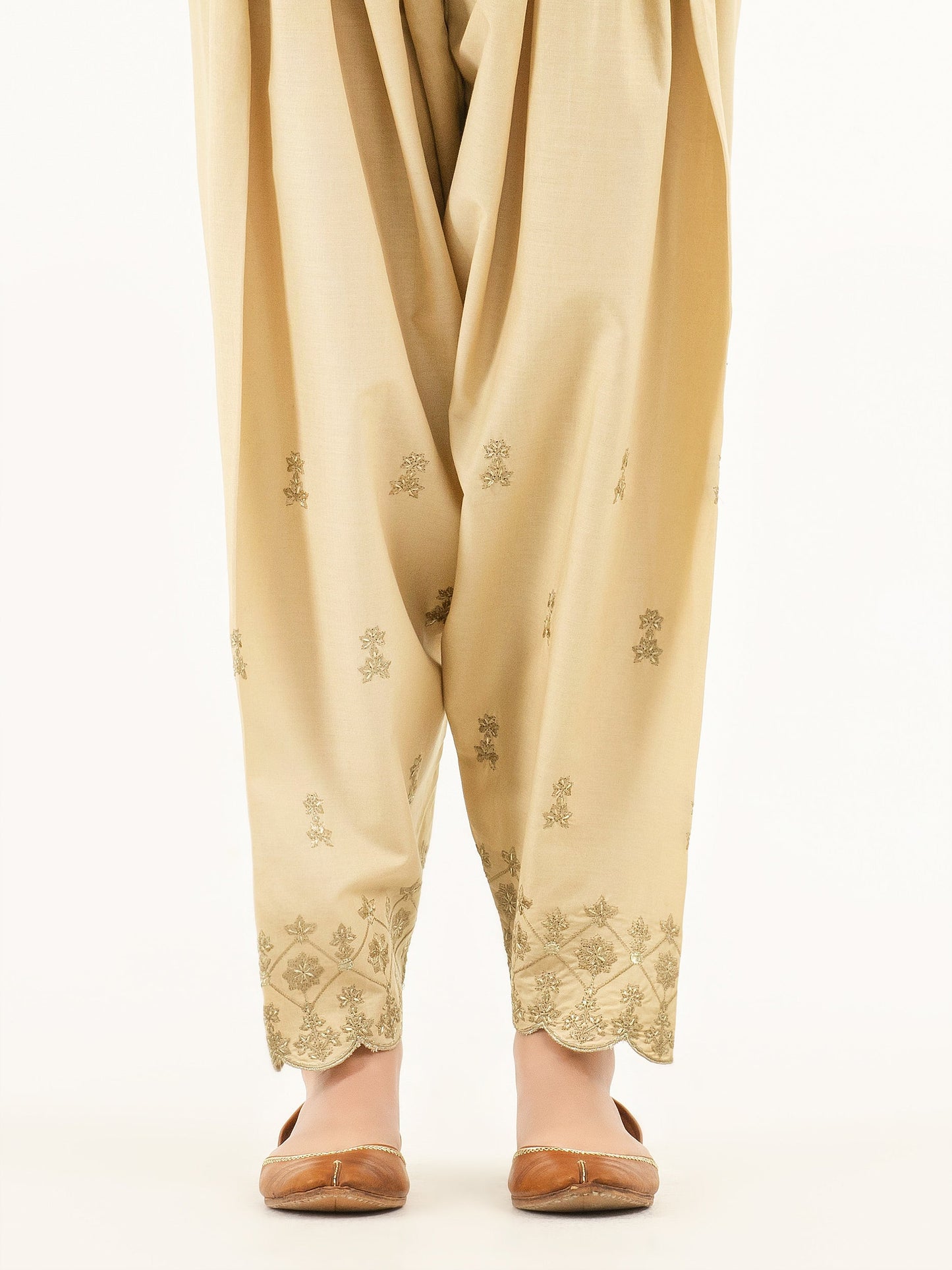 Embroidered Winter Cotton Shalwar