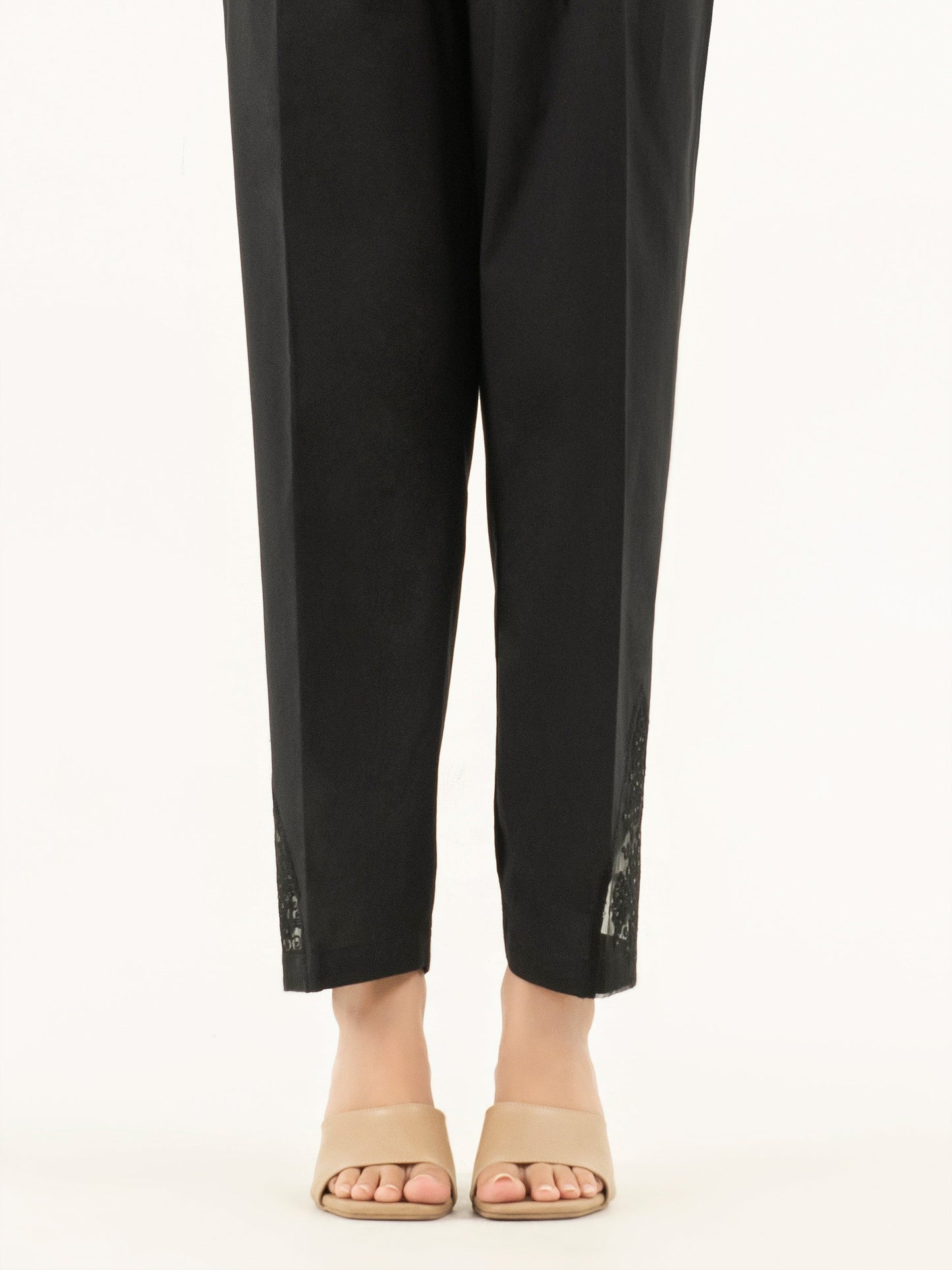 Embroidered Winter Cotton Trousers