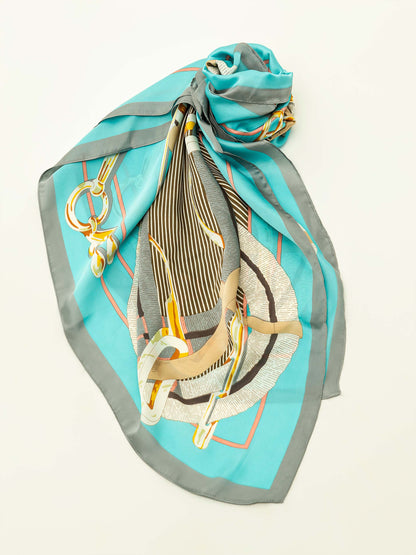 Limelight - Printed Silk Scarf