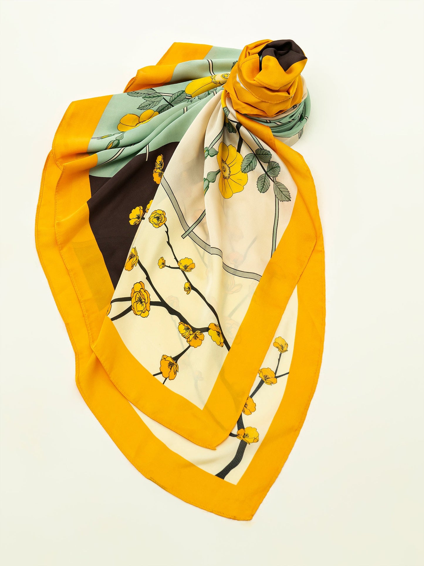 Printed Silk Scarf