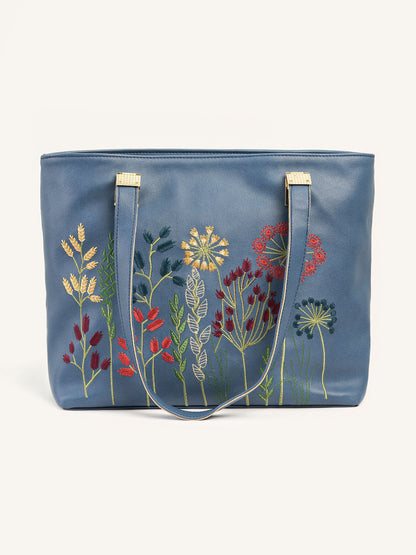 Limelight - Embroidered Shoulder Bag