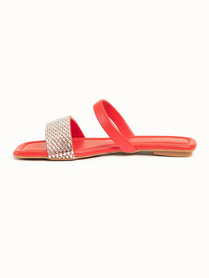 Limelight - Crystal Embellished Flats