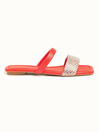 Limelight - Crystal Embellished Flats