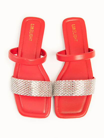Limelight - Crystal Embellished Flats