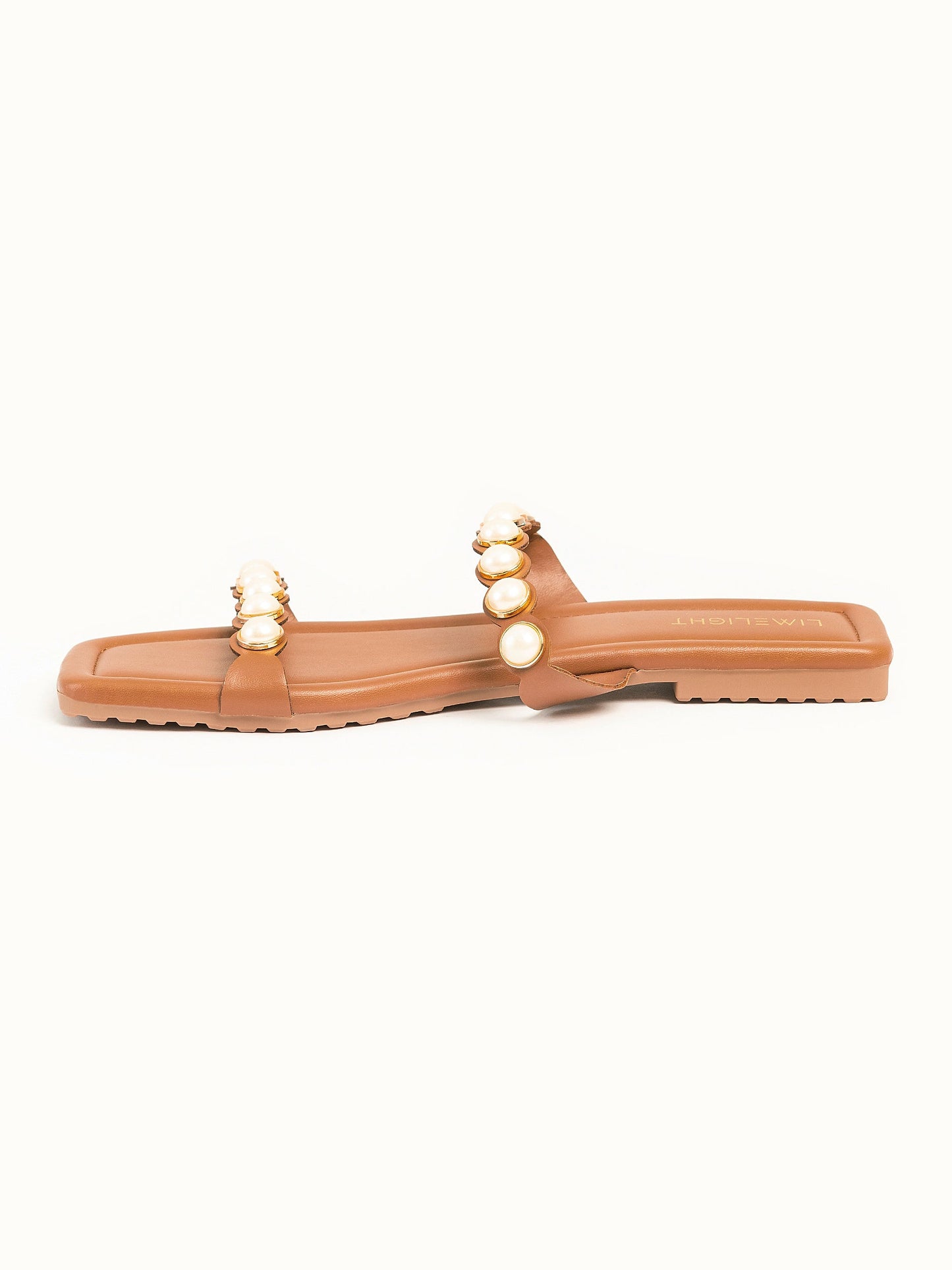 Limelight - Pearl Double Strap Flats