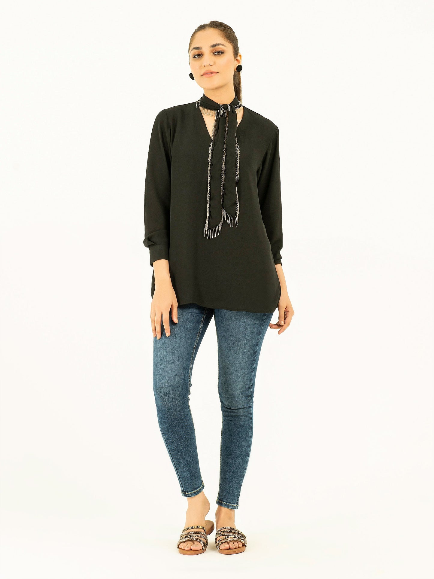 Limelight - Embellished Grip Top