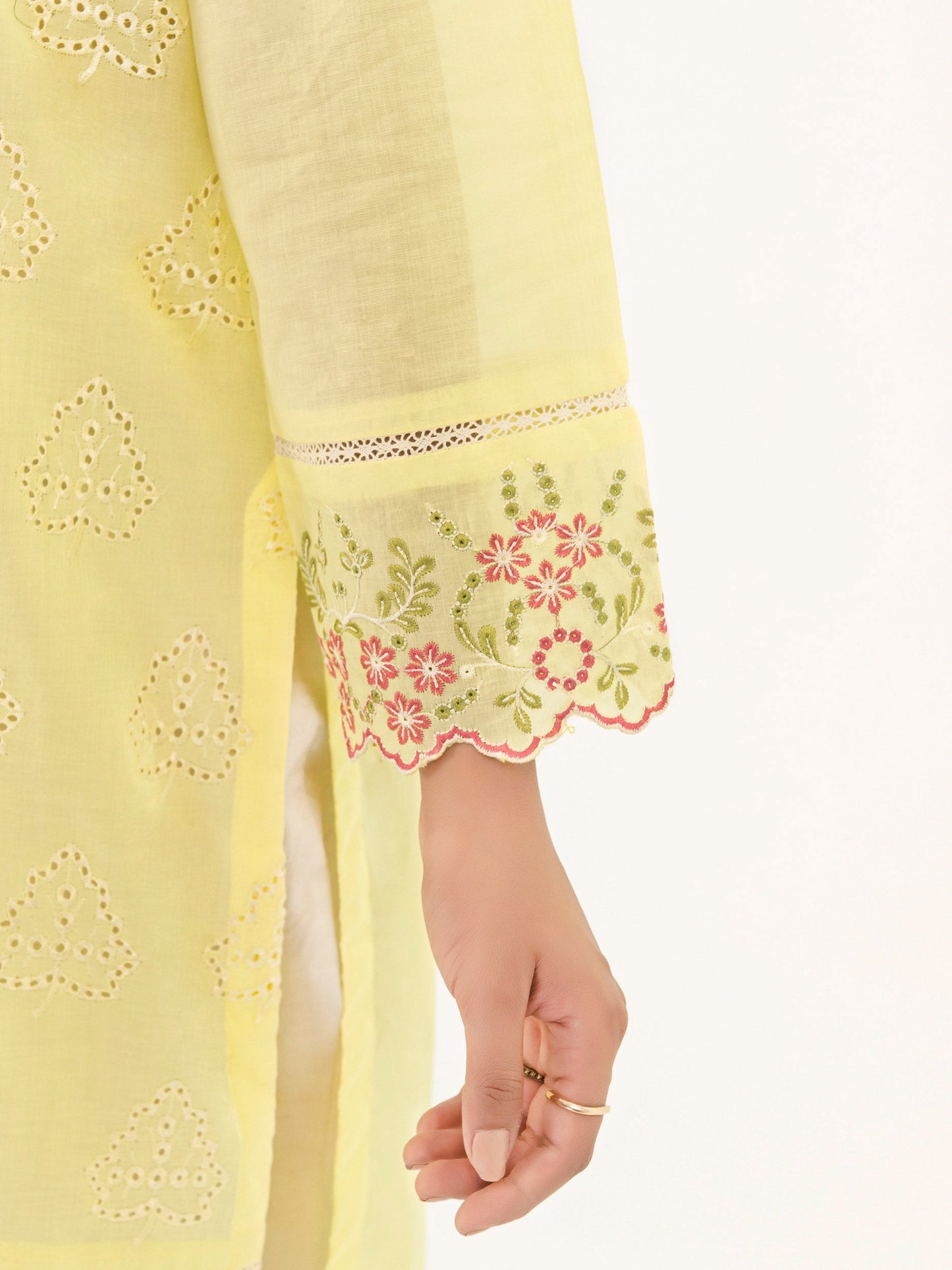 Limelight - Embroidered Lawn Shirt