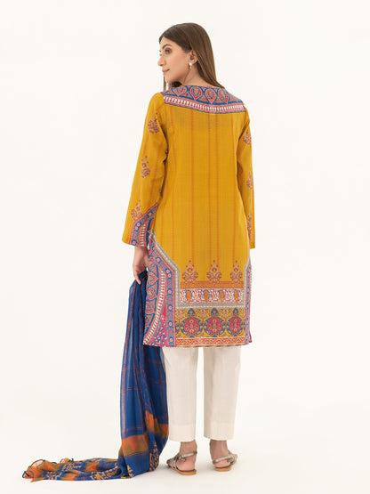 Limelight - Embroidered Lawn Suit