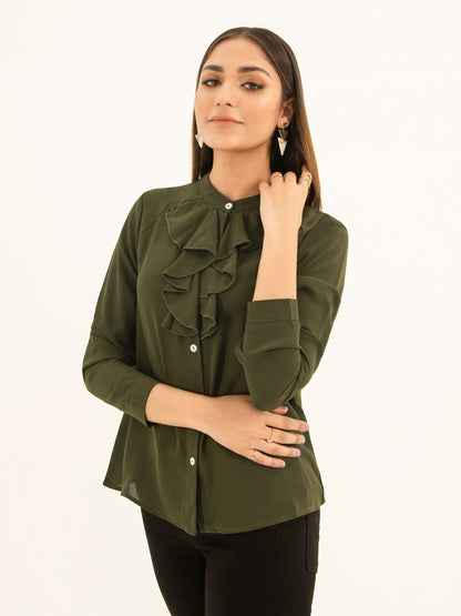 Limelight - Ruffled Top