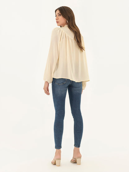 Limelight - Grip Button Down Top