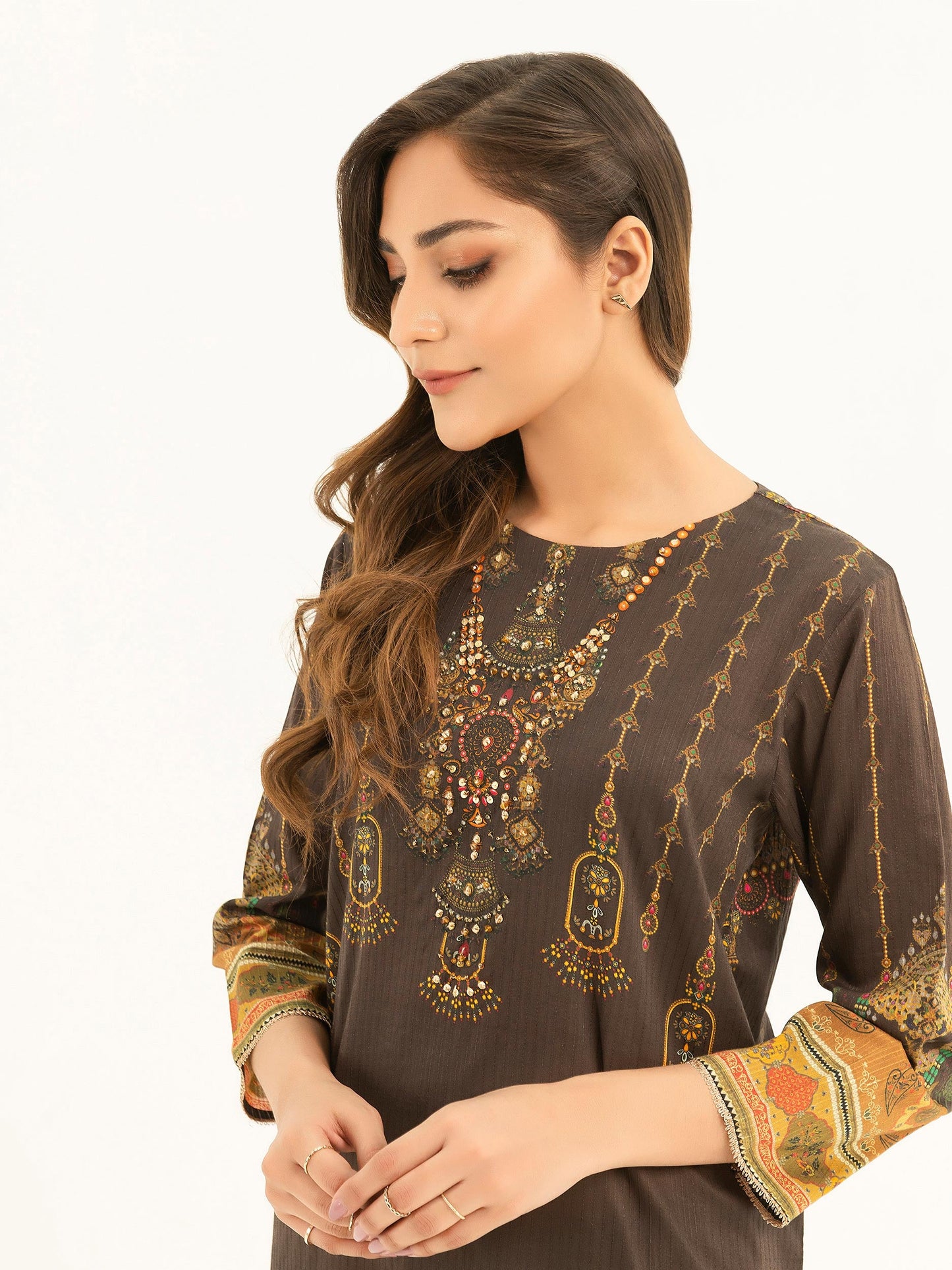 Limelight - Lawn Shirt-Embellished (Pret)