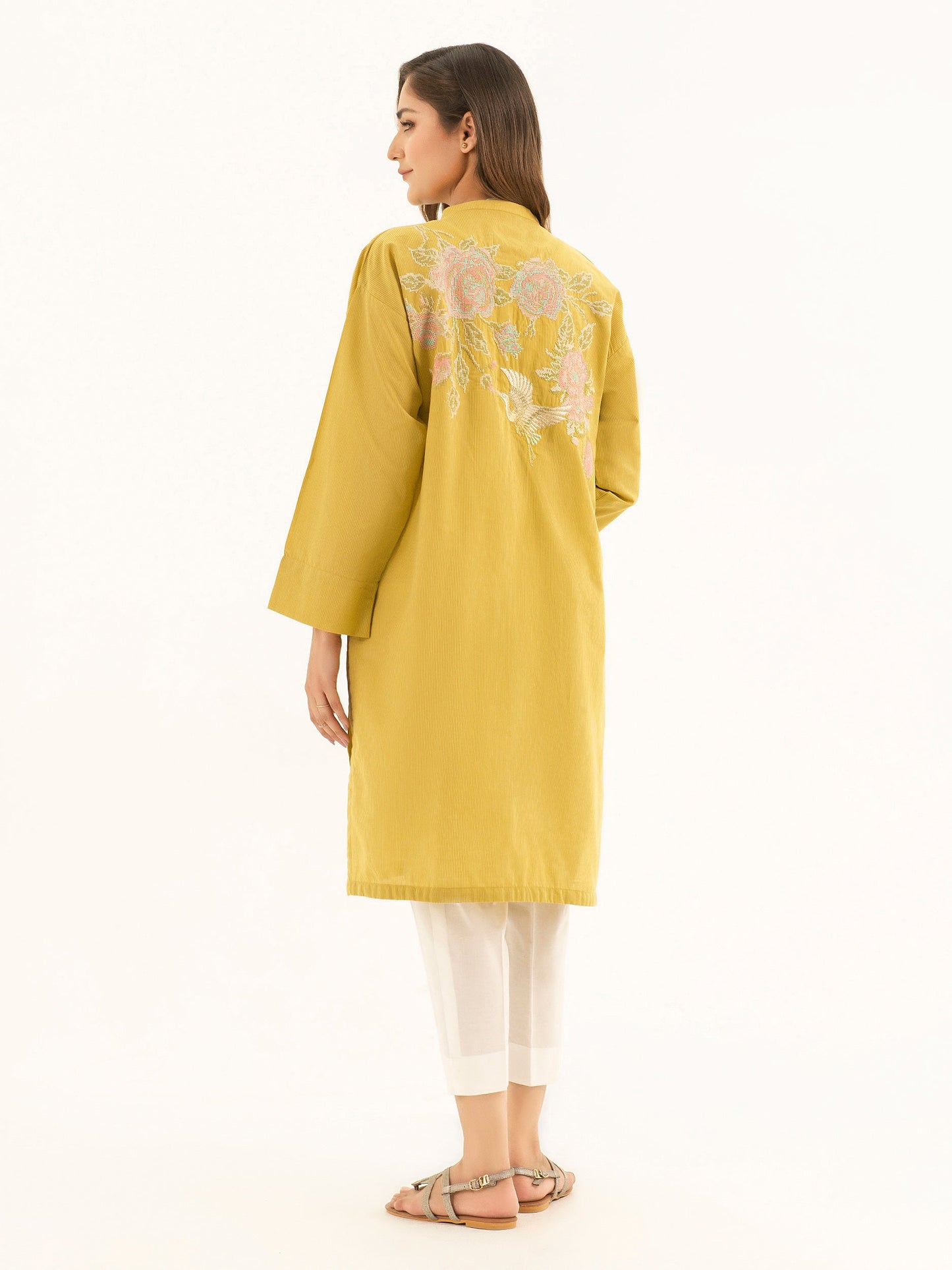 Yarn Dyed Shirt-Embroidered (Pret)