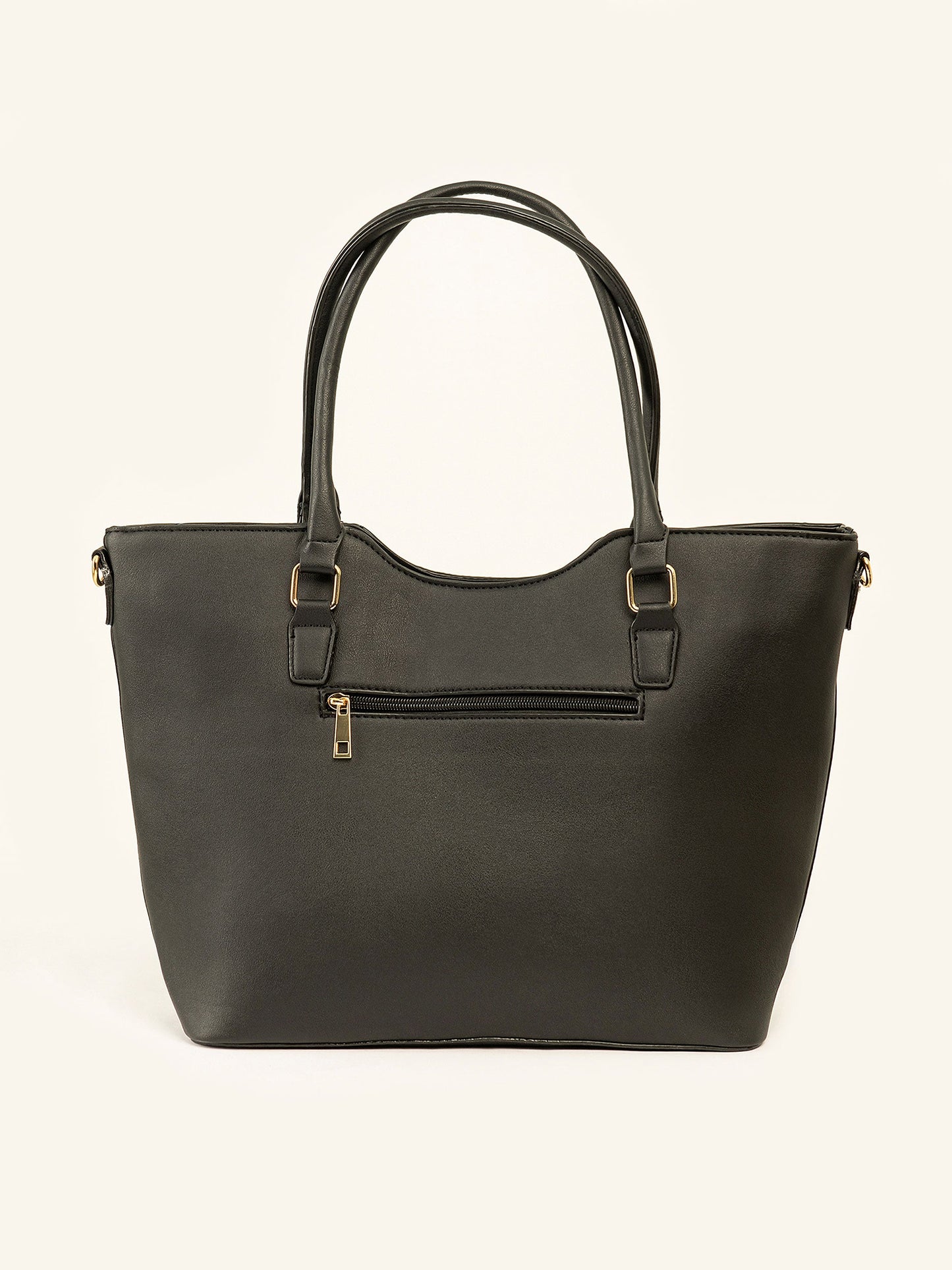 Buckled Strap Tote Bag