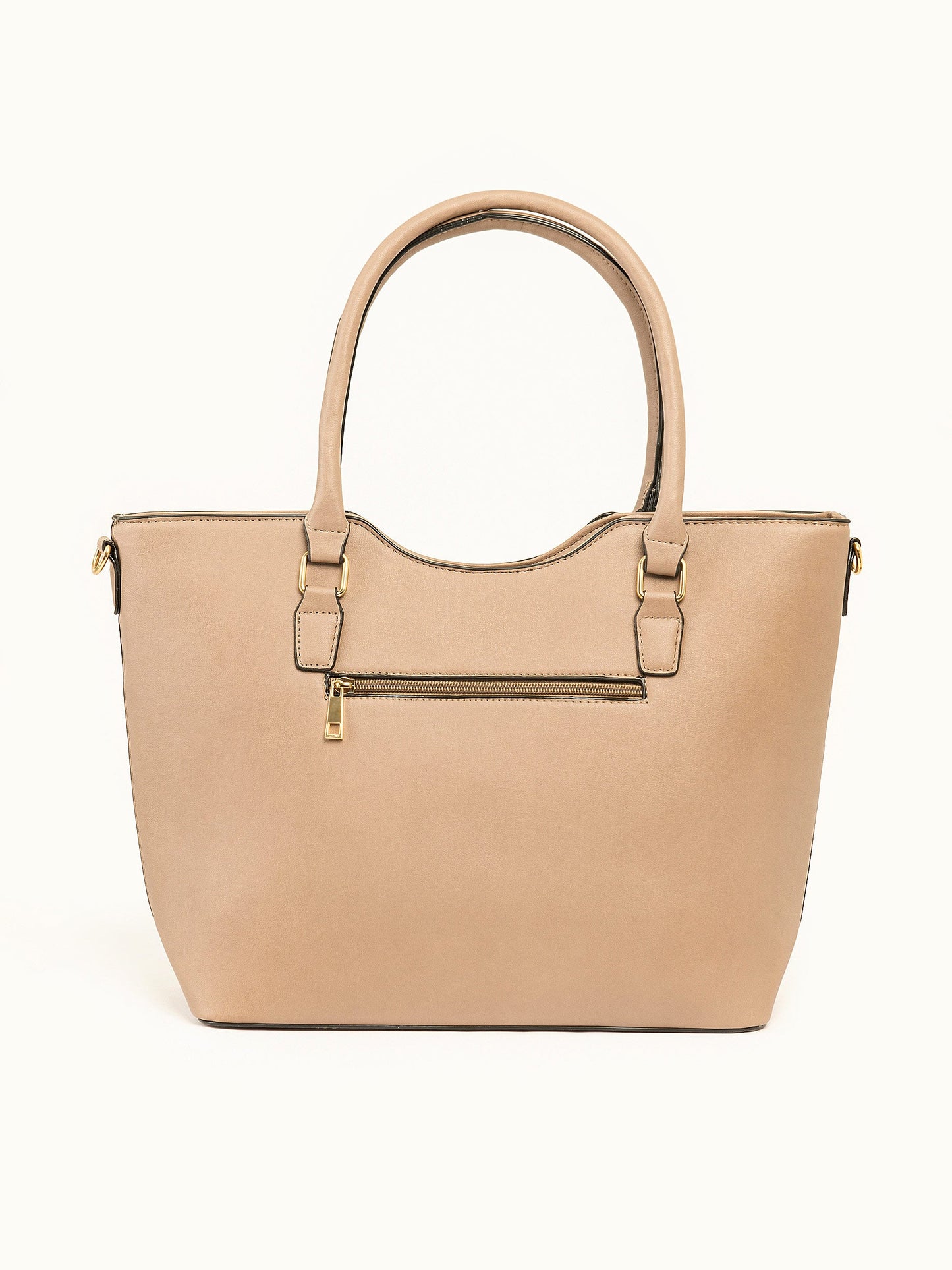 Buckled Strap Tote Bag